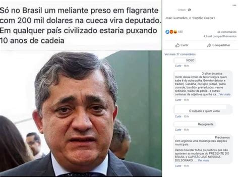 Deputado Jos Guimar Es Pt Ce Foi Preso D Lares Na Cueca Fonte