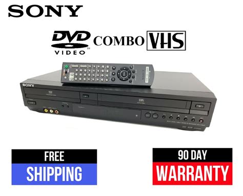 Sony DVD VCR Combo Player Recorder SLV D380P Refurbished Etsy