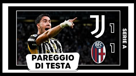 La Juventus Debutta Male In Casa Fermata Dal Bologna Youtube