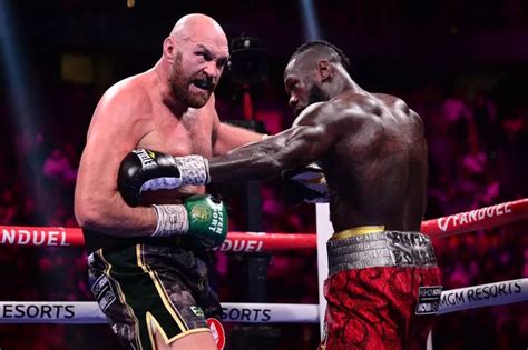 Tyson Fury Vs Deontay Wilder News Views Gossip Pictures Video