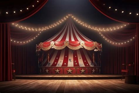 Circus stage lighting curtain red. | Premium Photo Illustration - rawpixel