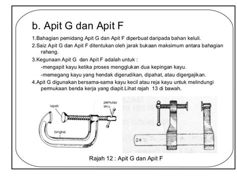 Alatan Tangan Dalam Kerja Kayu