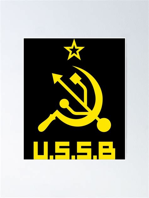 "USSB - CCCP Plug and play " Poster for Sale by FlatIcons | Redbubble