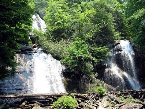 Anna Ruby Falls Waterfalls In Georgia