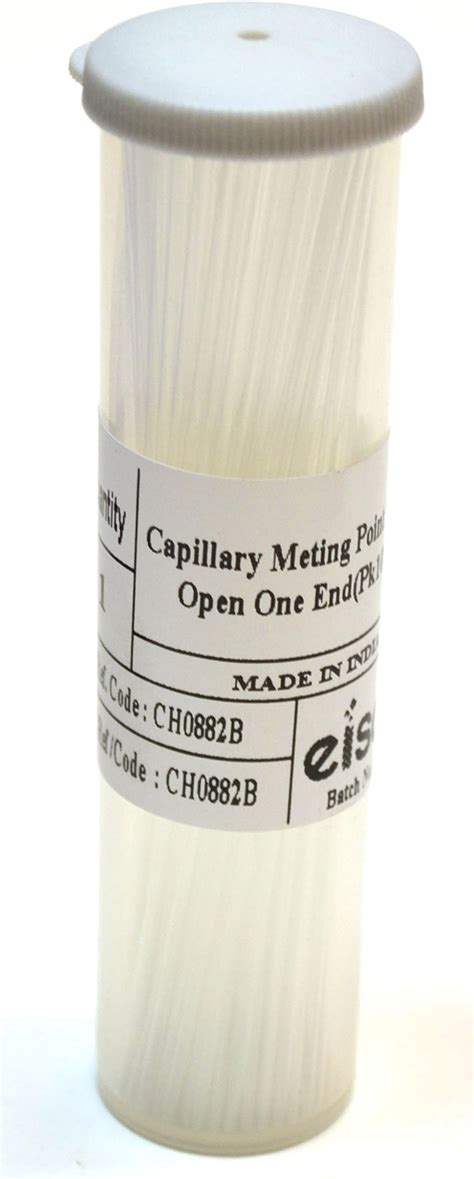 Amazon 2002078 Capillary Tube Heparinized Red Tip 100 Bt Sold As