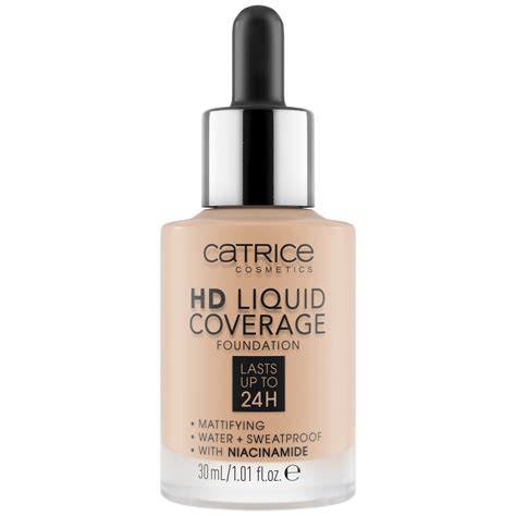 Catrice Cosmetics Hd Liquid Coverage Foundation Podk Ad Matuj Cy