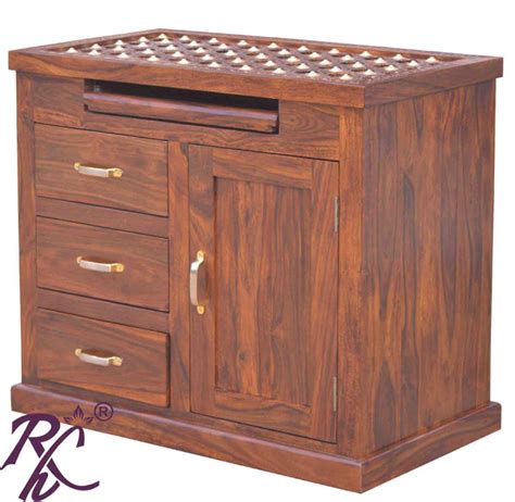 Solid Wooden Wood Bakhra Design Office Table Computer Table Writin