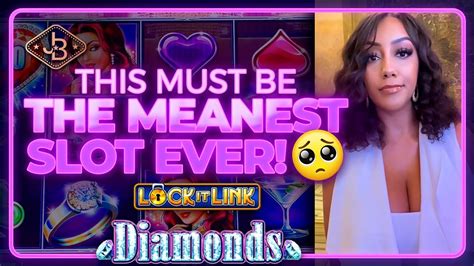 The Meanest Slot Machine Ever Lock It Link Diamonds Slot YouTube