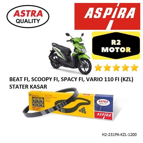 Jual Vbelt Set Plus Roller Kzl Aspira Beat Scoopy Spacy Vario Fi