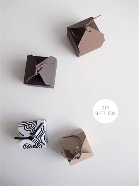 DIY paper gift box | DESIGN AND FORM