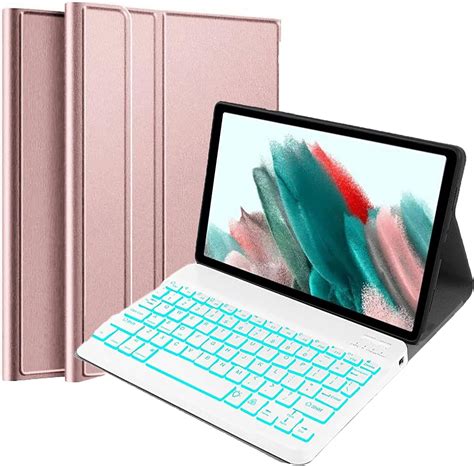 Capa Teclado Retroiluminado Para Samsung Galaxy Tab S6 Lite 10 4 2020