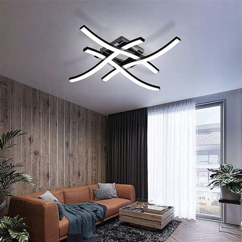 Plafonnier Led W Lampe De Plafond Led Moderne K Lumi Re Blanche