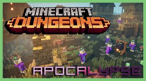 Minecraft Dungeons Apocalypse EP 3 Soggy Swamp YouTube