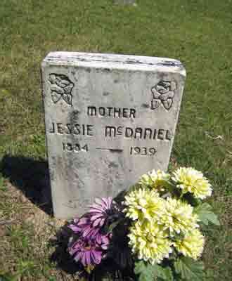 Jessie Elton Bratcher Mcdaniel Find A Grave Memorial