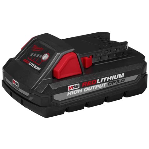 Milwaukee M18 Redlithium Cp30 18 Volt 3 Ah Lithium Ion High Output Battery Pack 2 Pc Ace