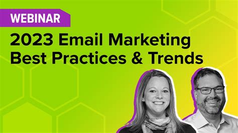 Email Marketing Tips Best Practices Webinar Youtube