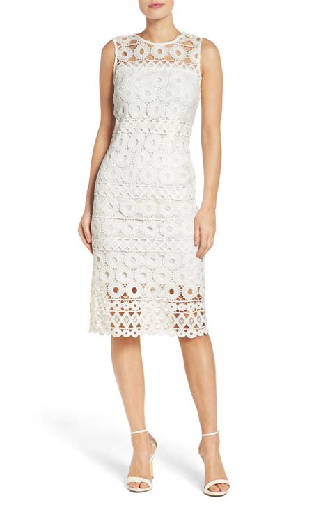 Taylor Dresses Lace Sheath Dress Nordstrom