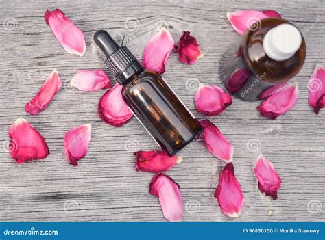 Essential Oils Bottles Stock Photo Image Of Aromatic 96830150