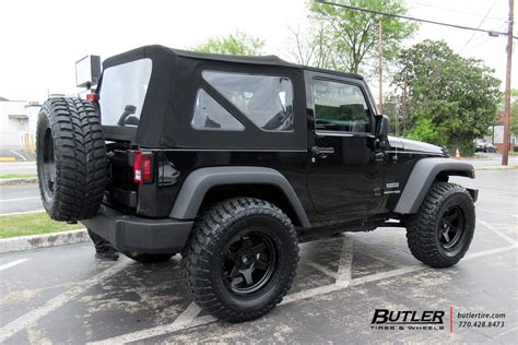 Jeep Wrangler With 18in Fuel Shok Wheels Exclusively From Butler Tires And Wheels In Atlanta Ga