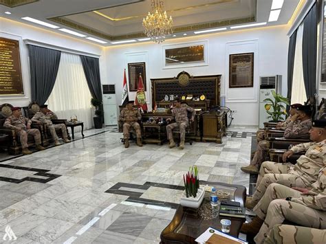 Security Delegation Led By Yarallah Arrives At Kirkuk Ops Sector Iraqi News Agency