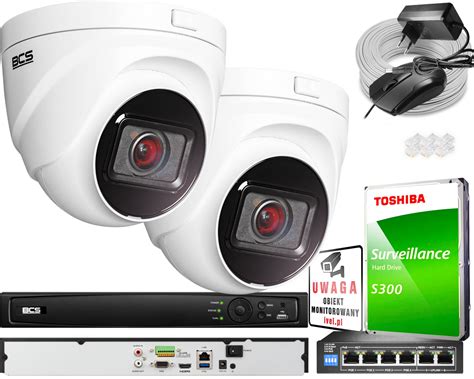 Bcs View Zestaw Monitoringu Mpx Ir M Detekcja Ruchu X Bcs V