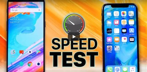 Test Rychlosti OnePlus 5T Vs IPhone X AppleNovinky Cz