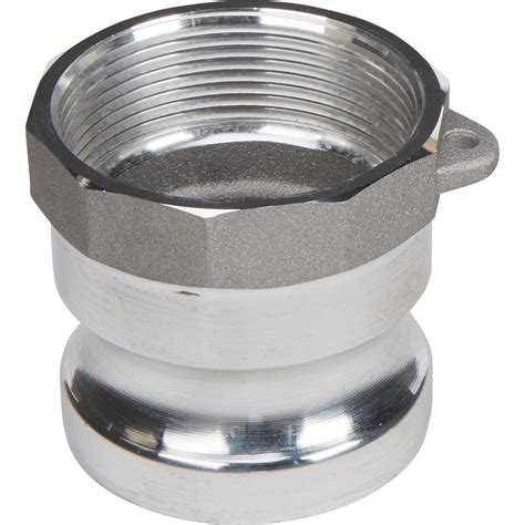 Strongway Aluminum Cam Lock Fitting 2in FPT X Male Northern Tool