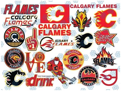 Flames Hockey Nhl Logos Sports Logos Raster Graphics Window