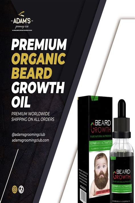 Premium Organic Beard Growth Oil Beard Growth Essential Oil Beard