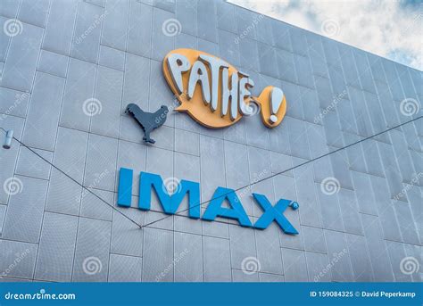 Pathe Imax Cinema, Facade and Logo of the Pathe Imax Theater, Movie Theater Editorial Image ...