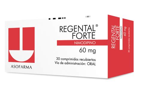 Regental Forte Mg Comprimido Distribuidor De Asofarma