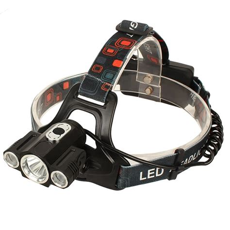 5000 Lumen CREE XML T6 2R5 Boruit Head Light Headlamp Outdoor Light