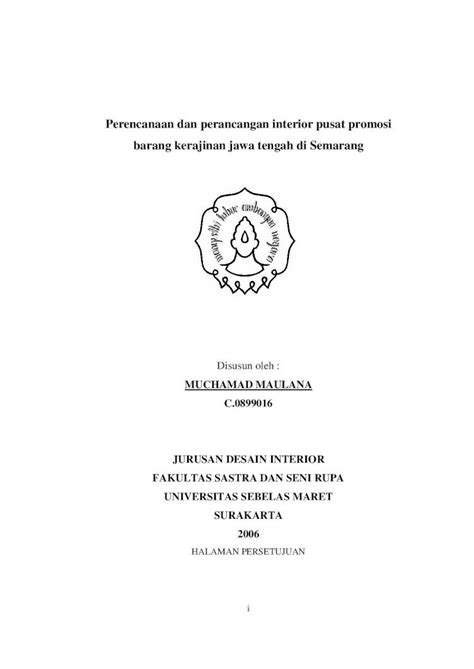 Pdf Perencanaan Dan Perancangan Interior Pusat Promosi Barang