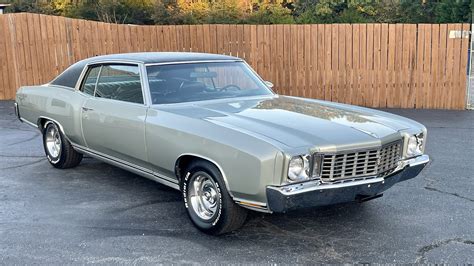 1972 Chevrolet Monte Carlo For Sale At Auction Mecum Auctions