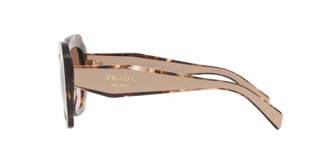 Prada Pr16ys 01r0a6 52 Havana Brown Gradient Lenses