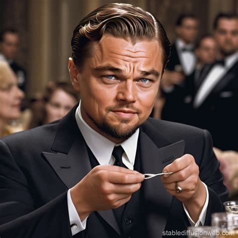 leonardo dicaprio typing code Prompts | Stable Diffusion Online