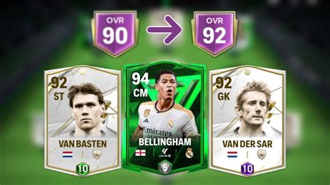 UPGRADE TEAM 90 TO 92 OVR EA FC MOBILE 24 YouTube