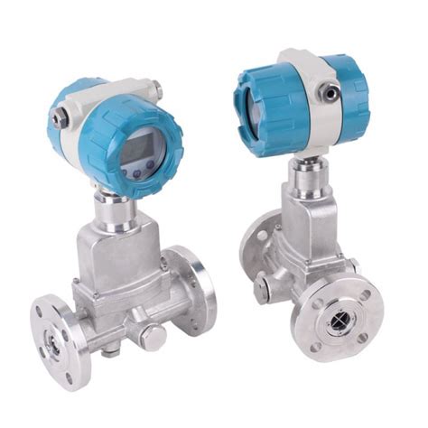 Stainless Steel Body Swirl Flow Meter For Natrue Gas And Air Redplum