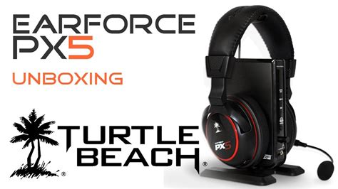 Turtle Beach Ear Force Px5 Headset Unboxing Deutsch Youtube