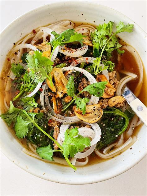 Spicy Pork Noodle Soup By Alison Roman A Newsletter