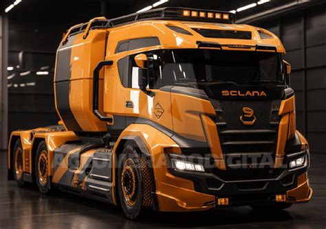 O Novo Scania L76 Revive O Jacaré Nas Estradas Com Estilo Brasil Do