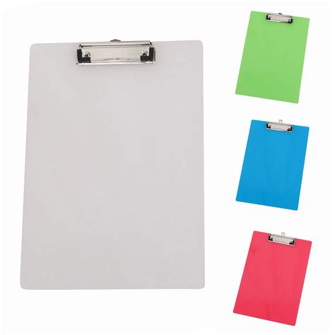 File Folder A4 File Writing Clipboard Pp Board Clip Pocket Information ...