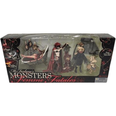 Mcfarlanes Monsters Femme Fatales Deluxe Af Three Pack Gameland