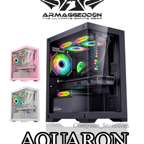 Jual Sambut Waktu Belanja Terbaik Casing PC Gaming Armageddon Aquaron