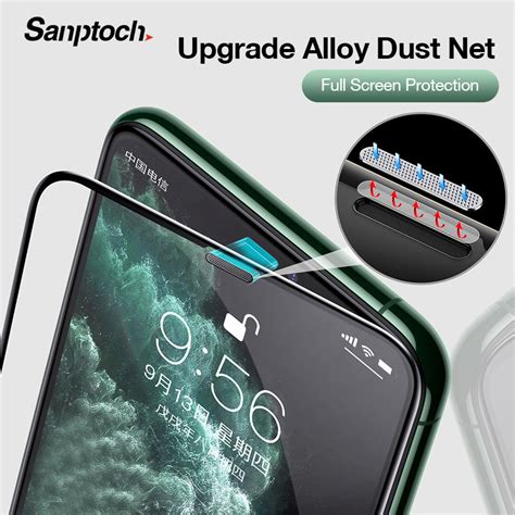 Sanptoch Dust Proof Full Screen Protector For Iphone 11 12 13 14