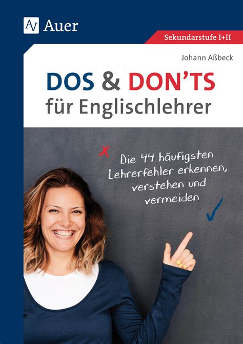 Dos and Donts für Englischlehrer kaufen Auer SpielundLern