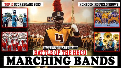 Top 10 Battle Of The HBCU Marching Bands The People S Choice Ranking