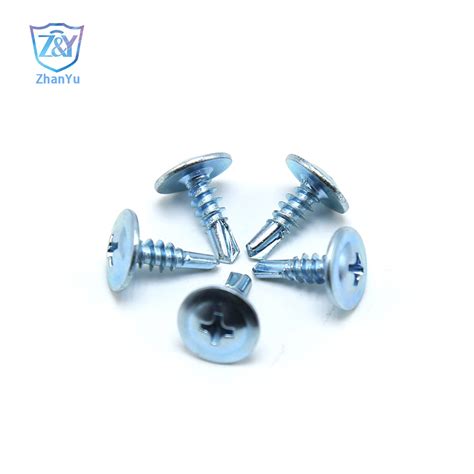 Zinc Phillips Modified Truss Head Self Drilling Screw Sizes Taiwan