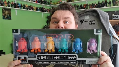 Star Wars Droid Factory Pride Collection Figure Playset Unboxing