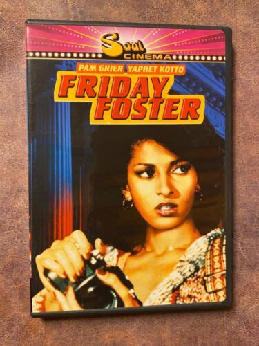 Friday Foster Dvd 1975 Pam Grier Yaphet Kotto Ebay